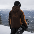 Brown Pine Hoodie