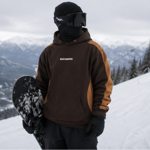 Brown Pine Hoodie